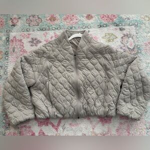 Lululemon Quilted Bomber Jacket